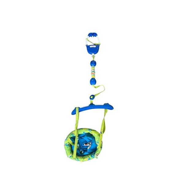 Baby Einstein Doorway Jumper Seat With Adjustable Straps & Fun Print For Kids - Picture 2 of 8